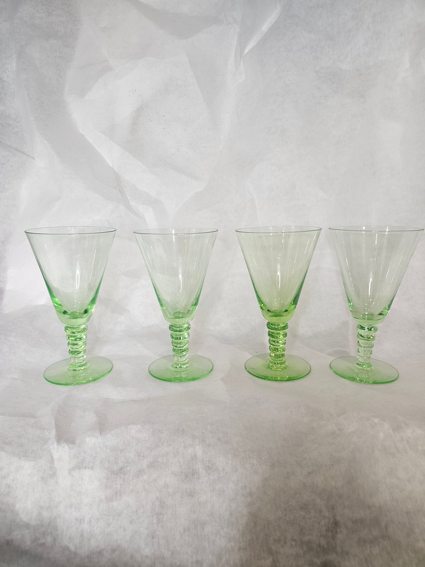 URANIUM WINE GLASSES | SET OF FOUR
