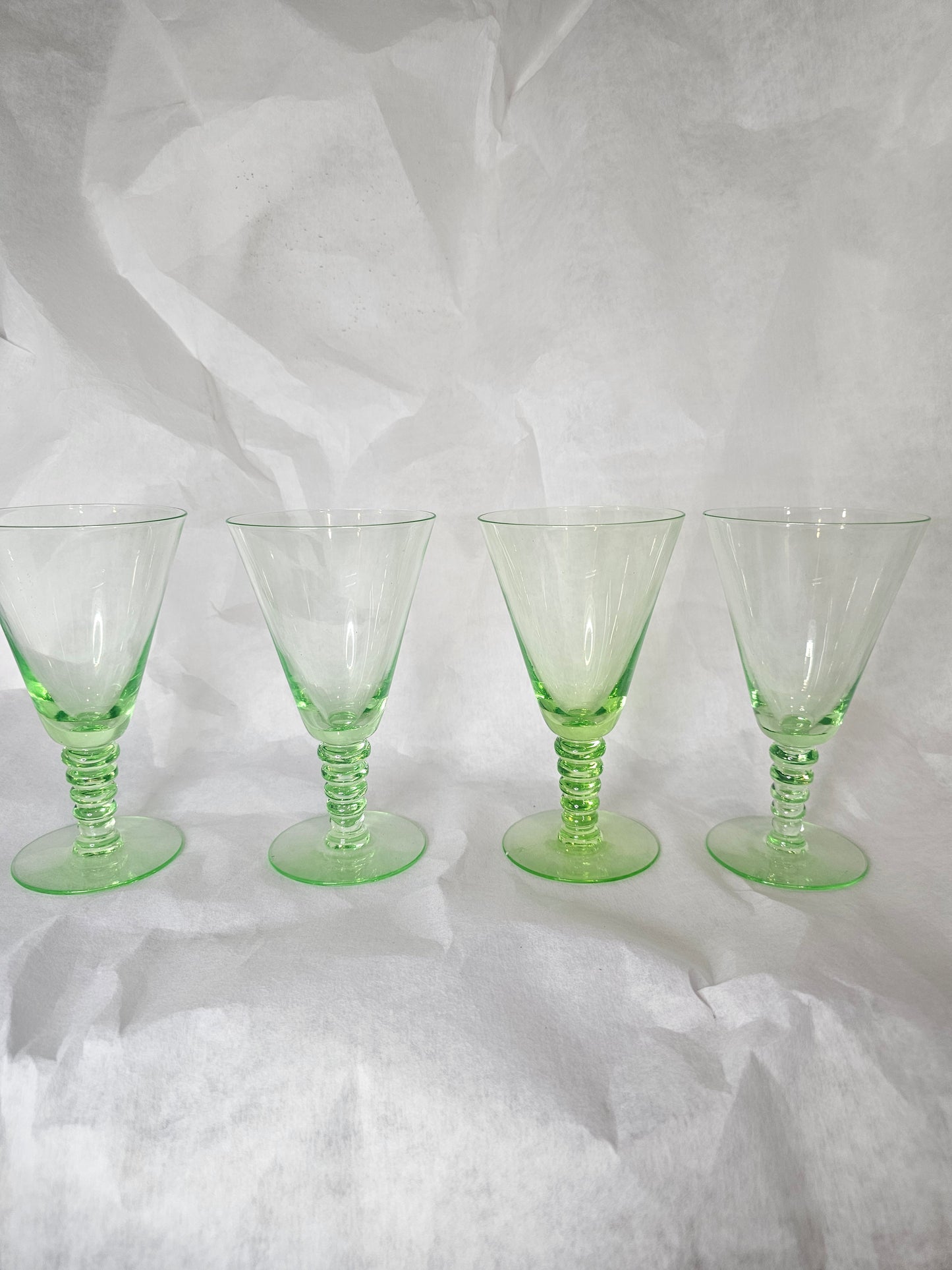 URANIUM WINE GLASSES | SET OF FOUR