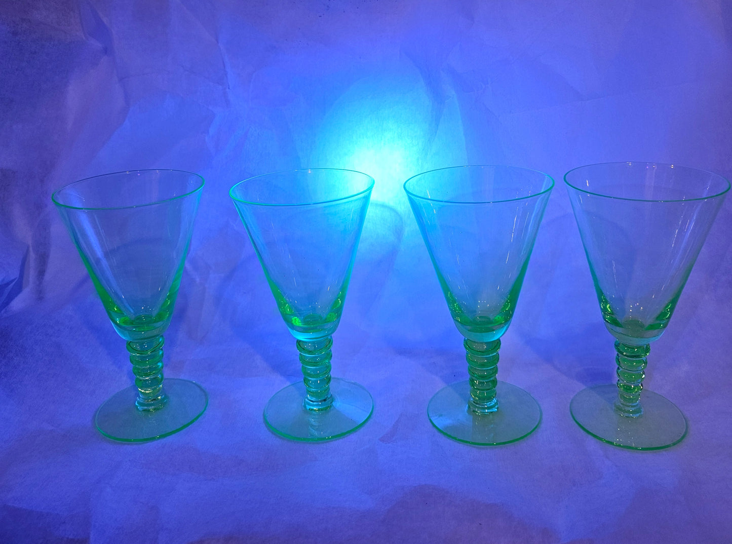 URANIUM WINE GLASSES | SET OF FOUR