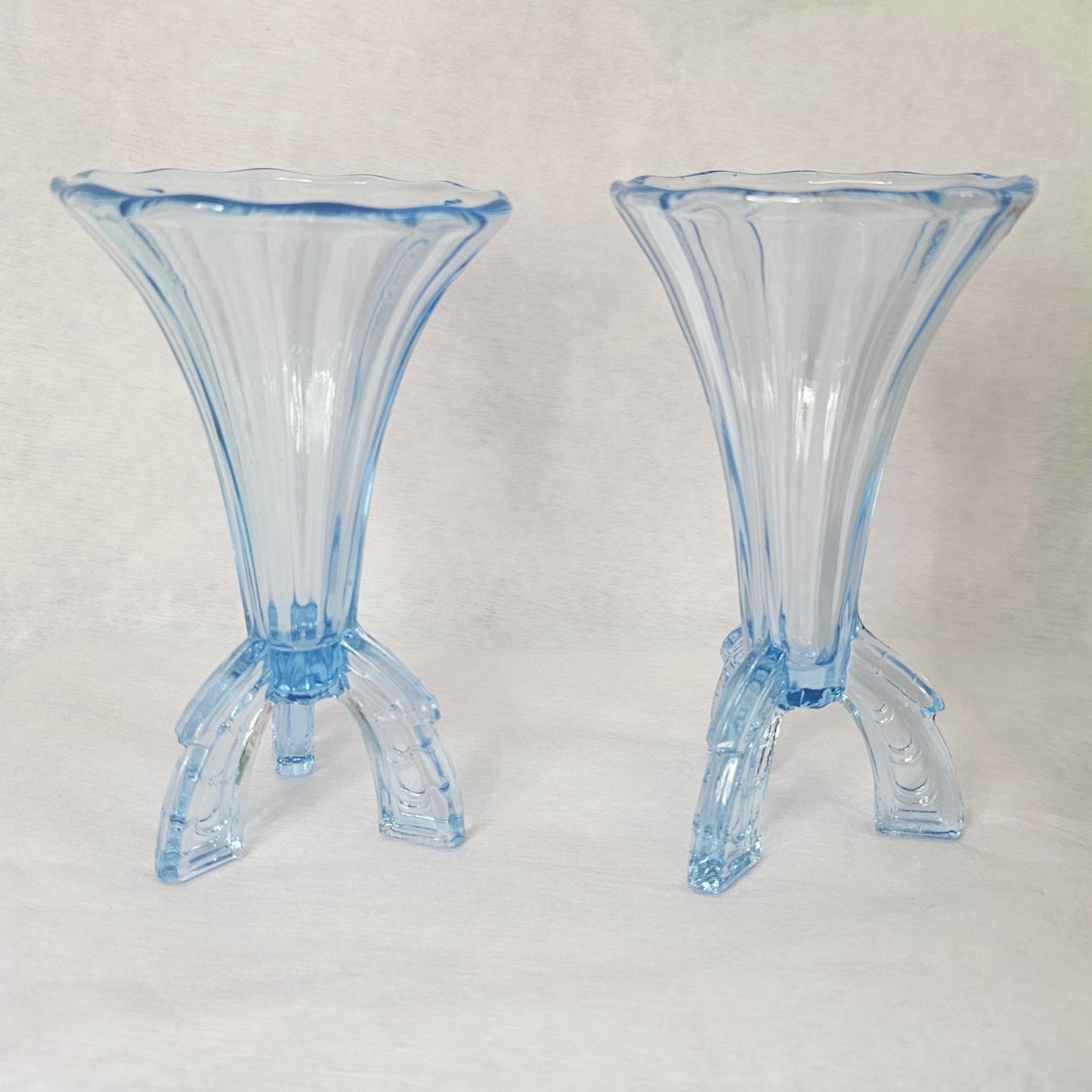ROCKET VASES (PAIR) | ICE BLUE