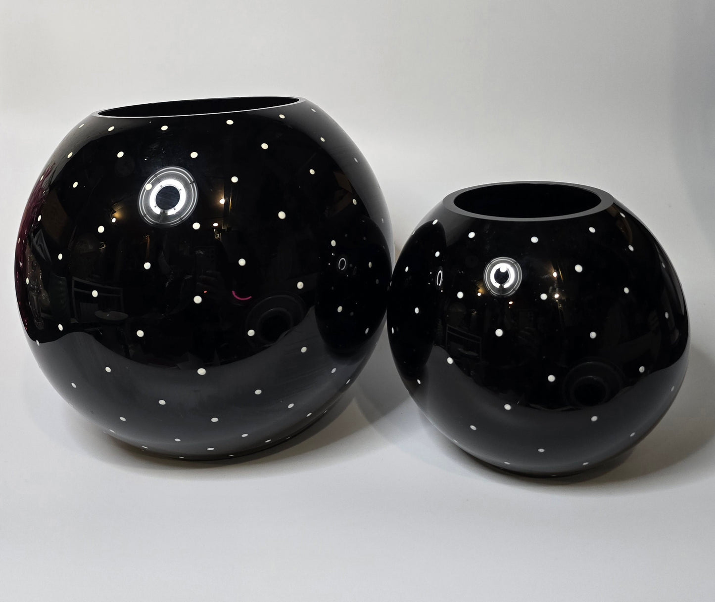 DUO OF VASES | BLACK