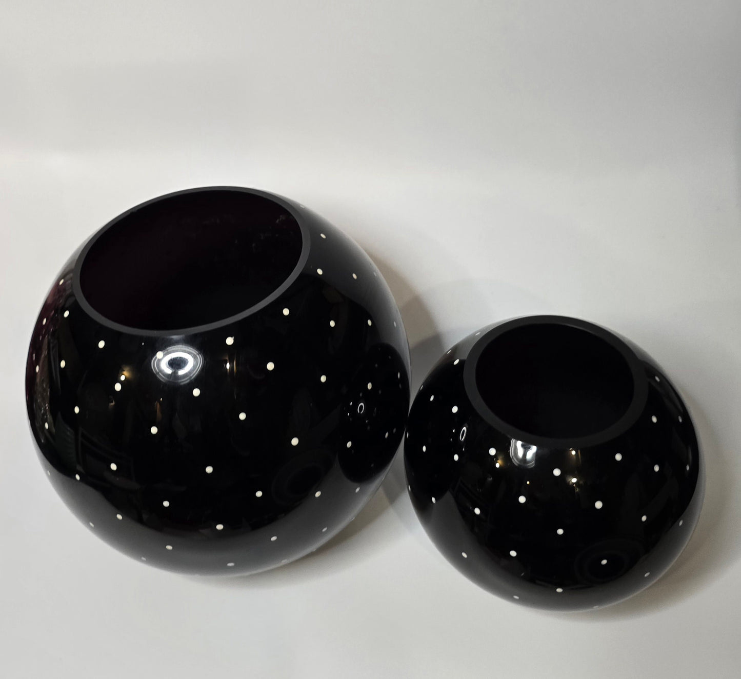 DUO OF VASES | BLACK