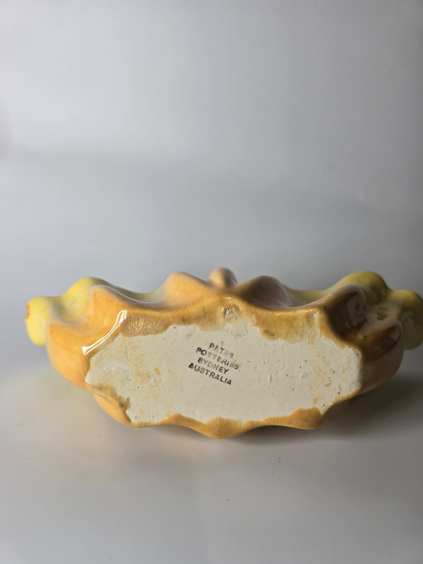 PATES POTTERY | YELLOW VASE