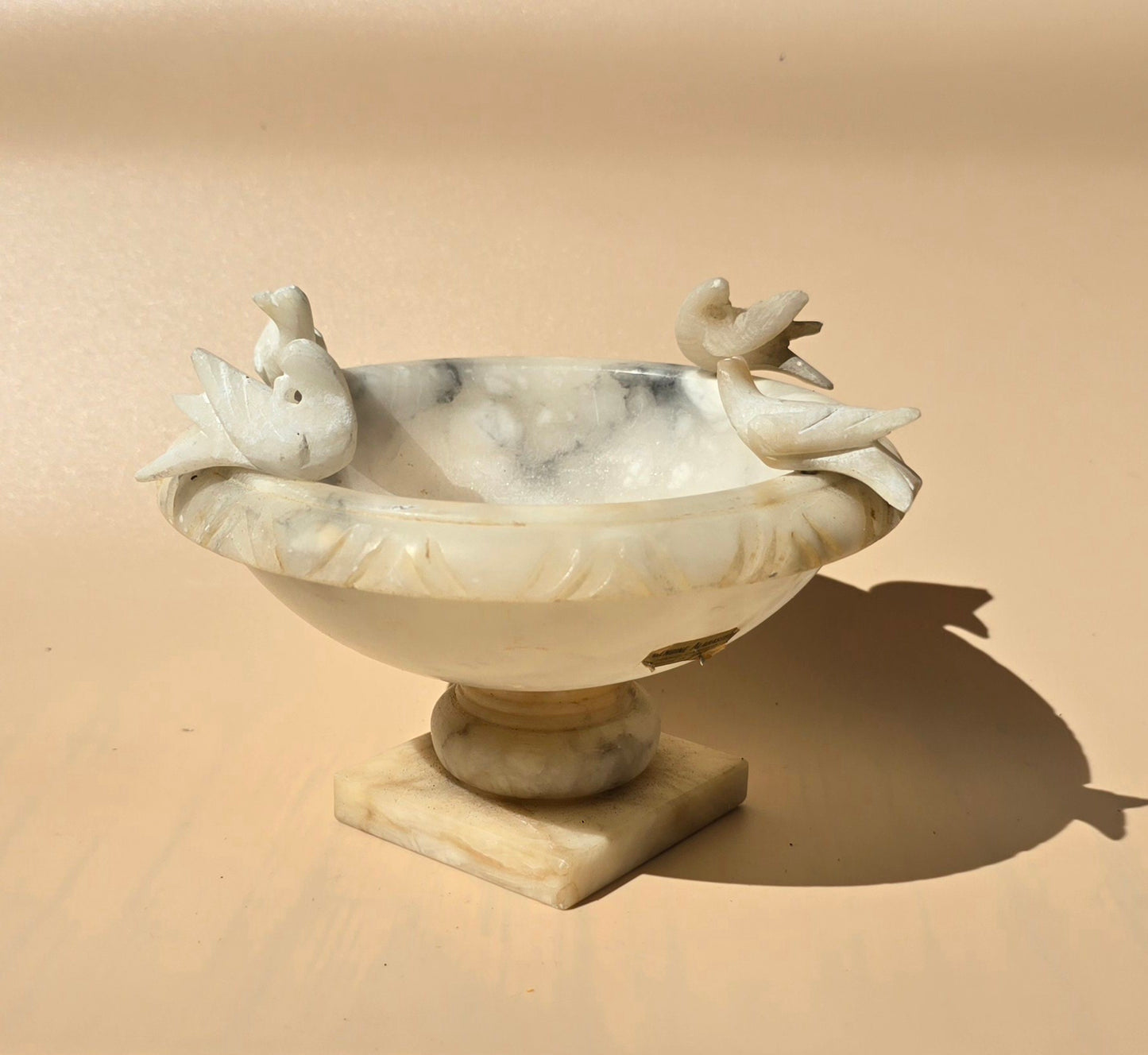 ALABASTER | HANDMADE BIRD BATH