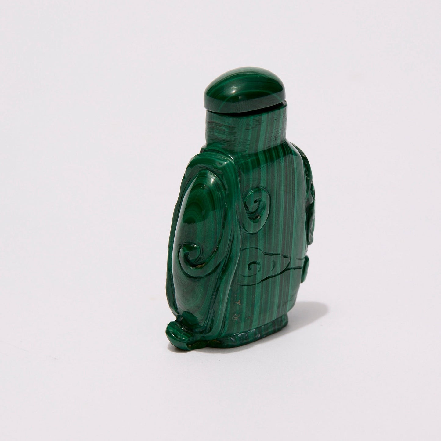 MALACHITE SNUFF BOTTLE