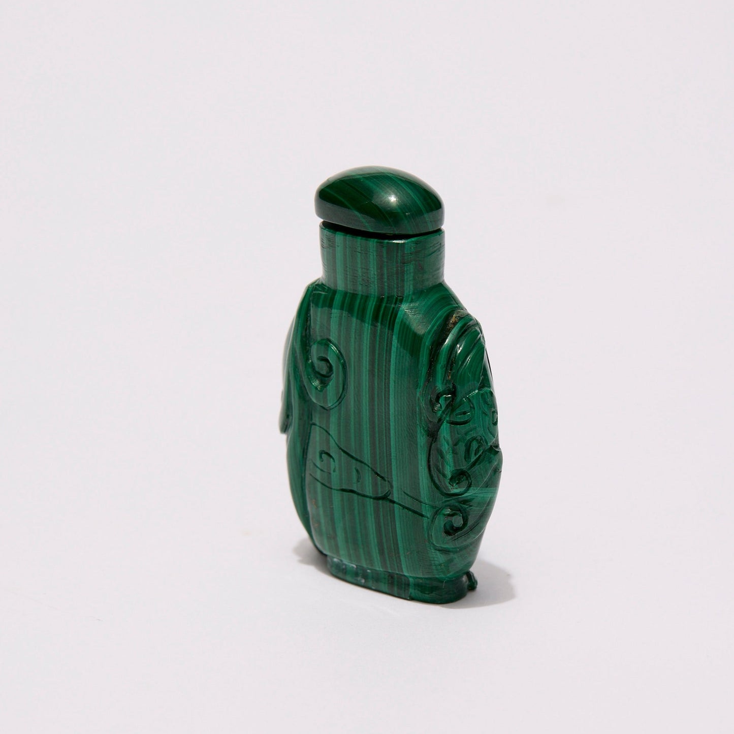 MALACHITE SNUFF BOTTLE
