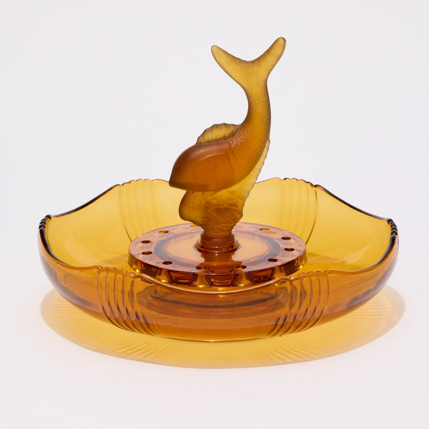 Josef Inwald | Amber 'poisson volant' Float Bowl