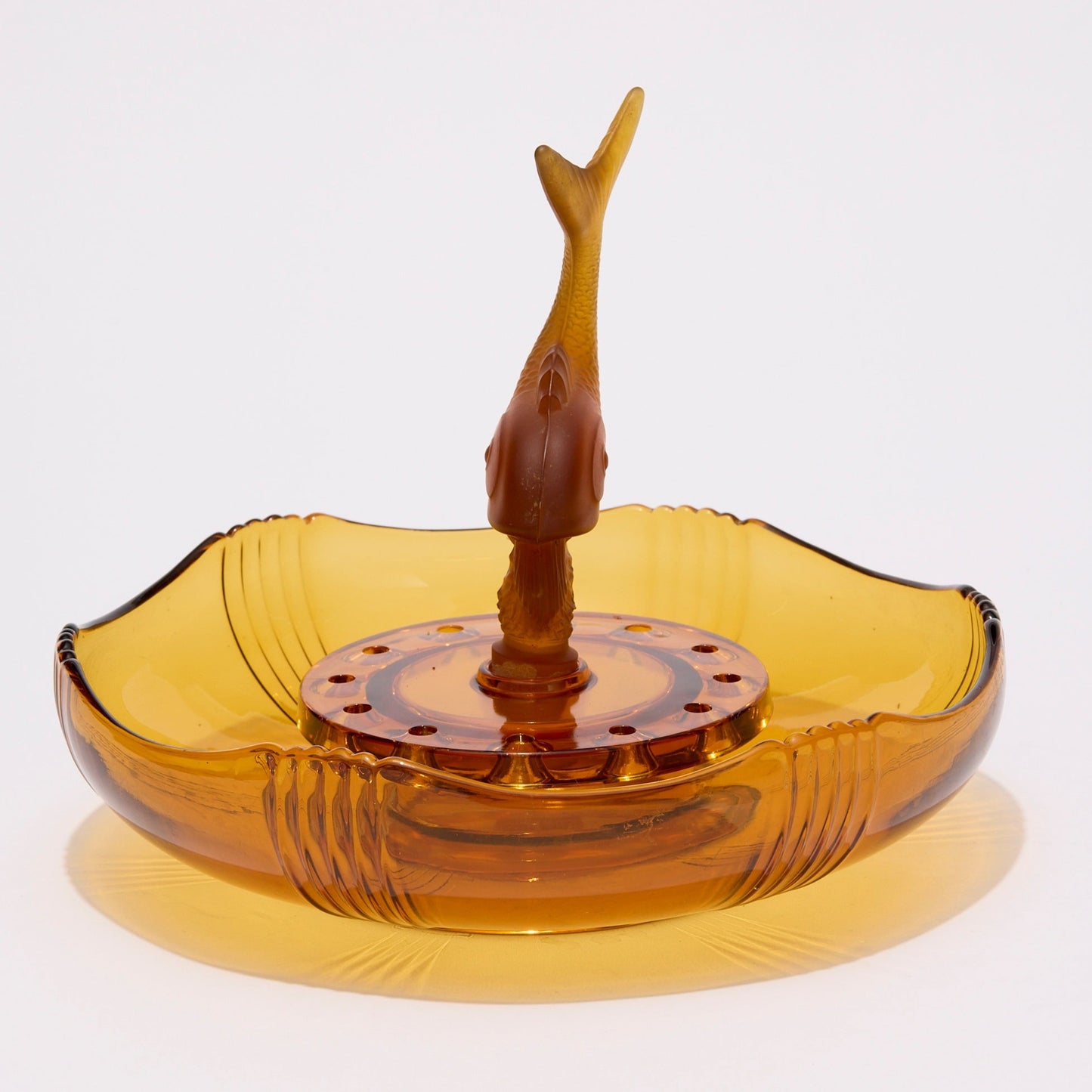 Josef Inwald | Amber 'poisson volant' Float Bowl