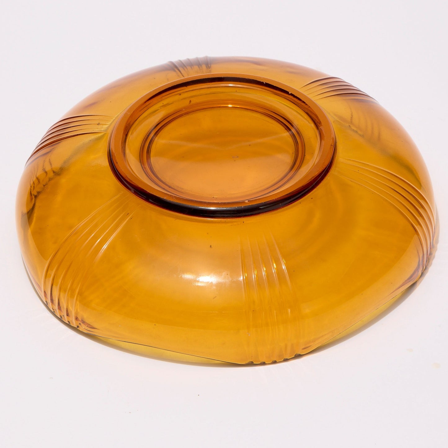 Josef Inwald | Amber 'poisson volant' Float Bowl