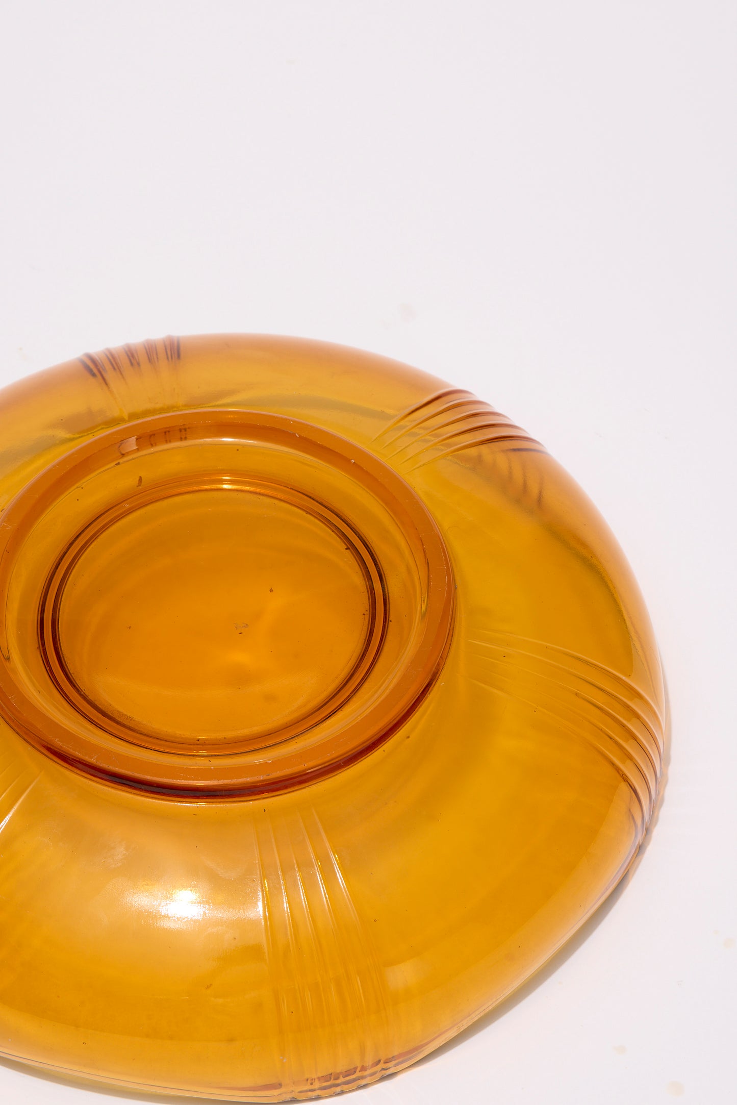 Josef Inwald | Amber 'poisson volant' Float Bowl