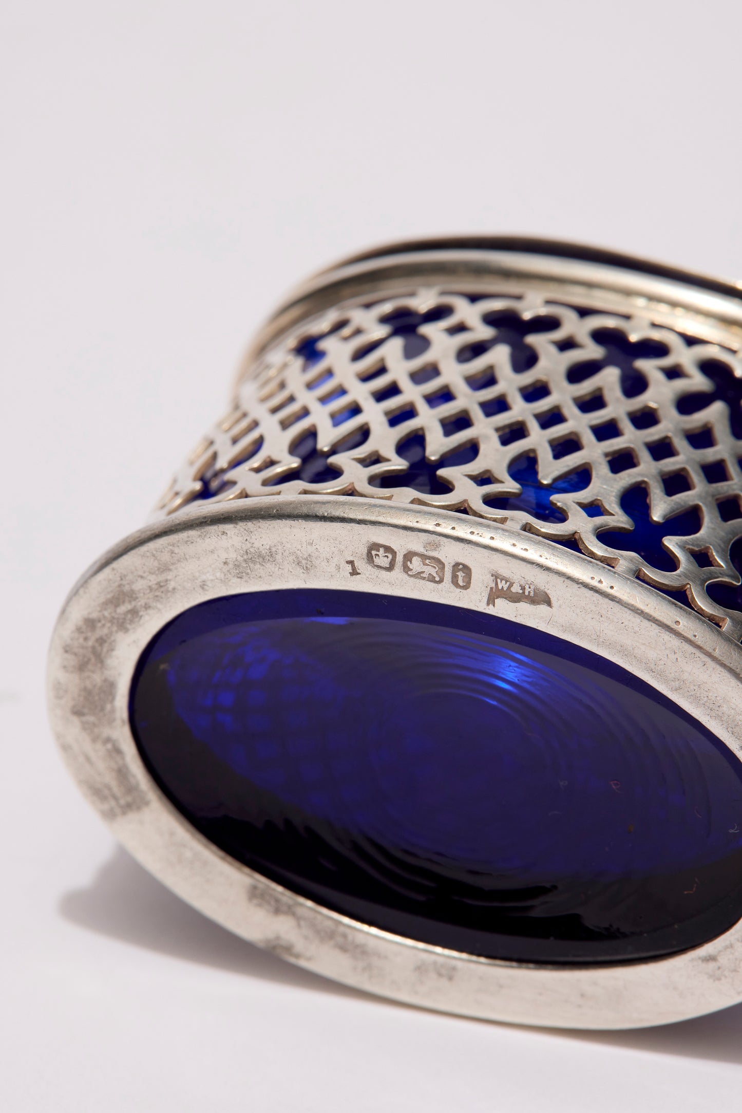 WALKER & HALL | SILVER MUSTARD POT