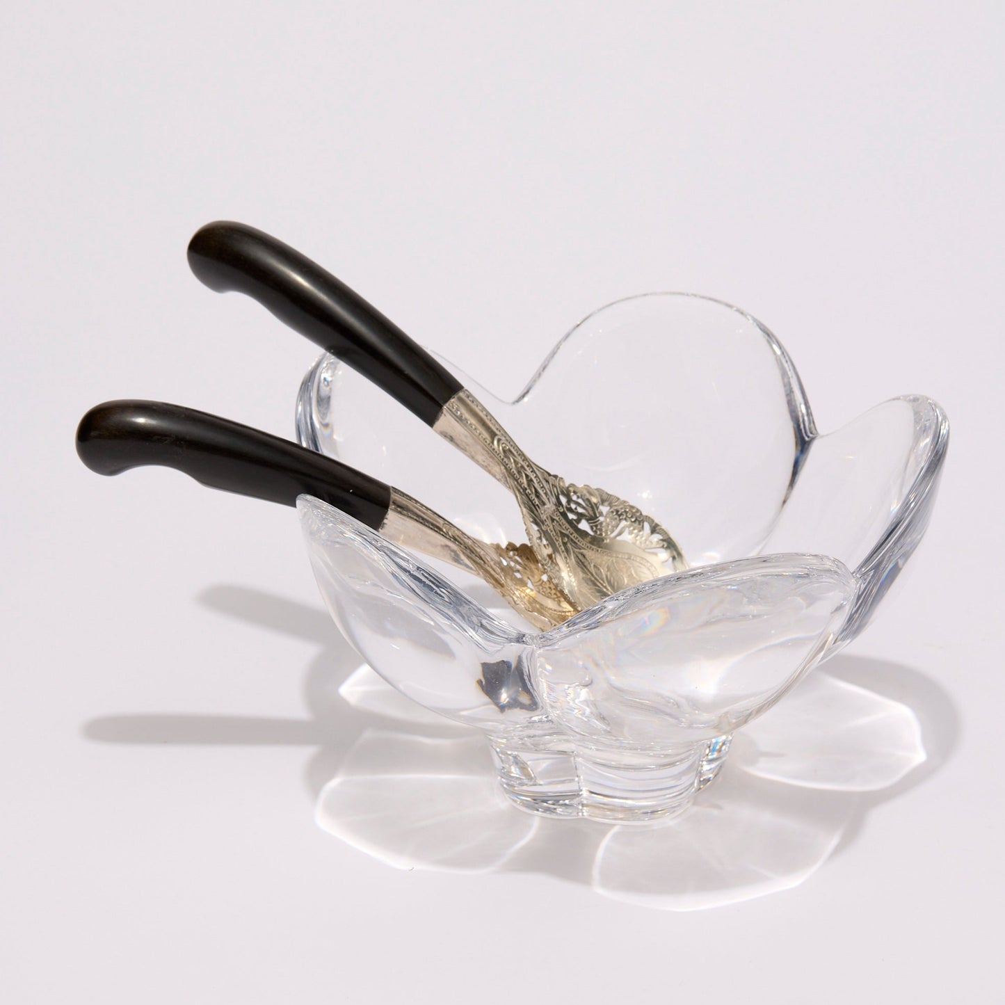 ORREFORS | CRYSTAL FLOWER BOWL (LARGE)