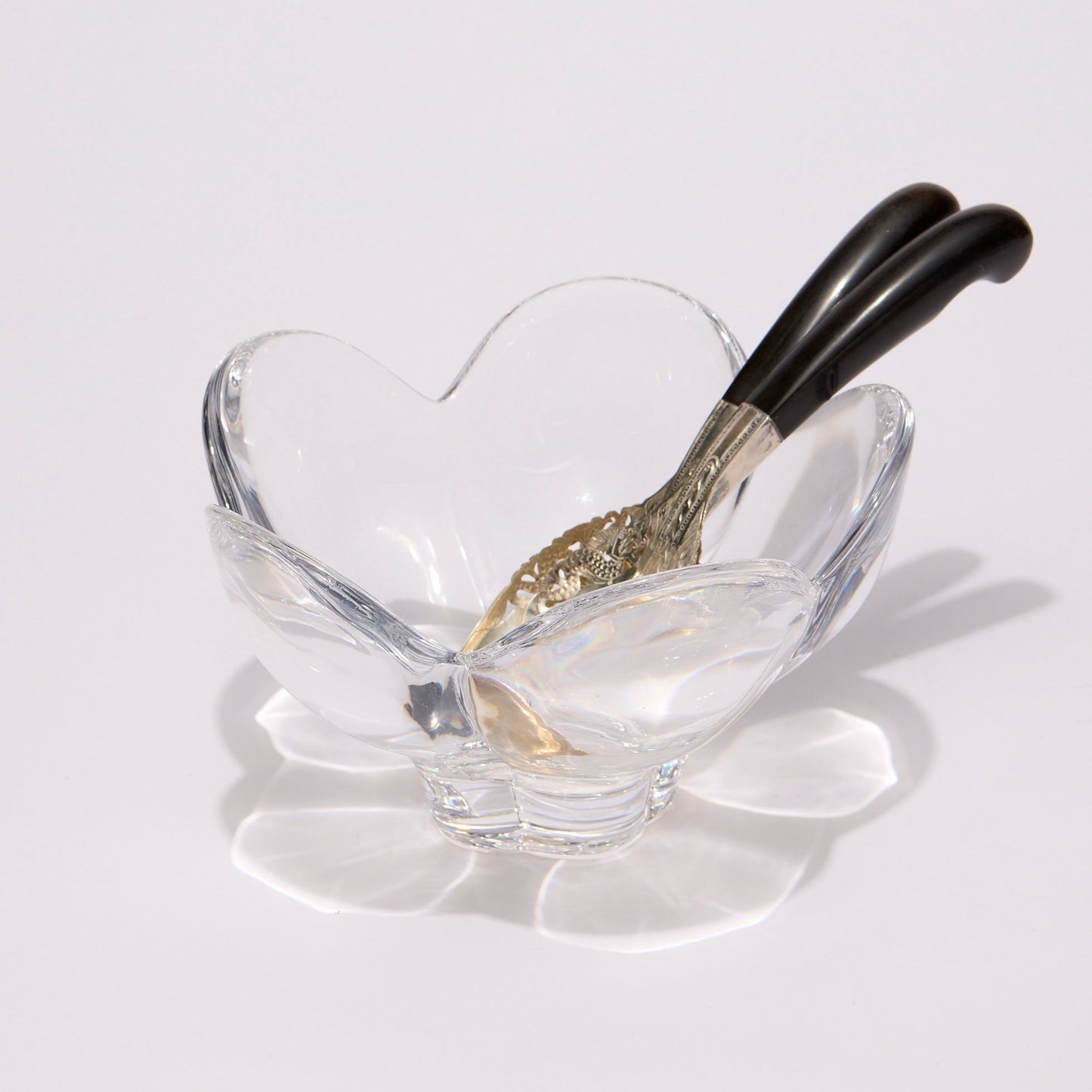 ORREFORS | CRYSTAL FLOWER BOWL (LARGE)