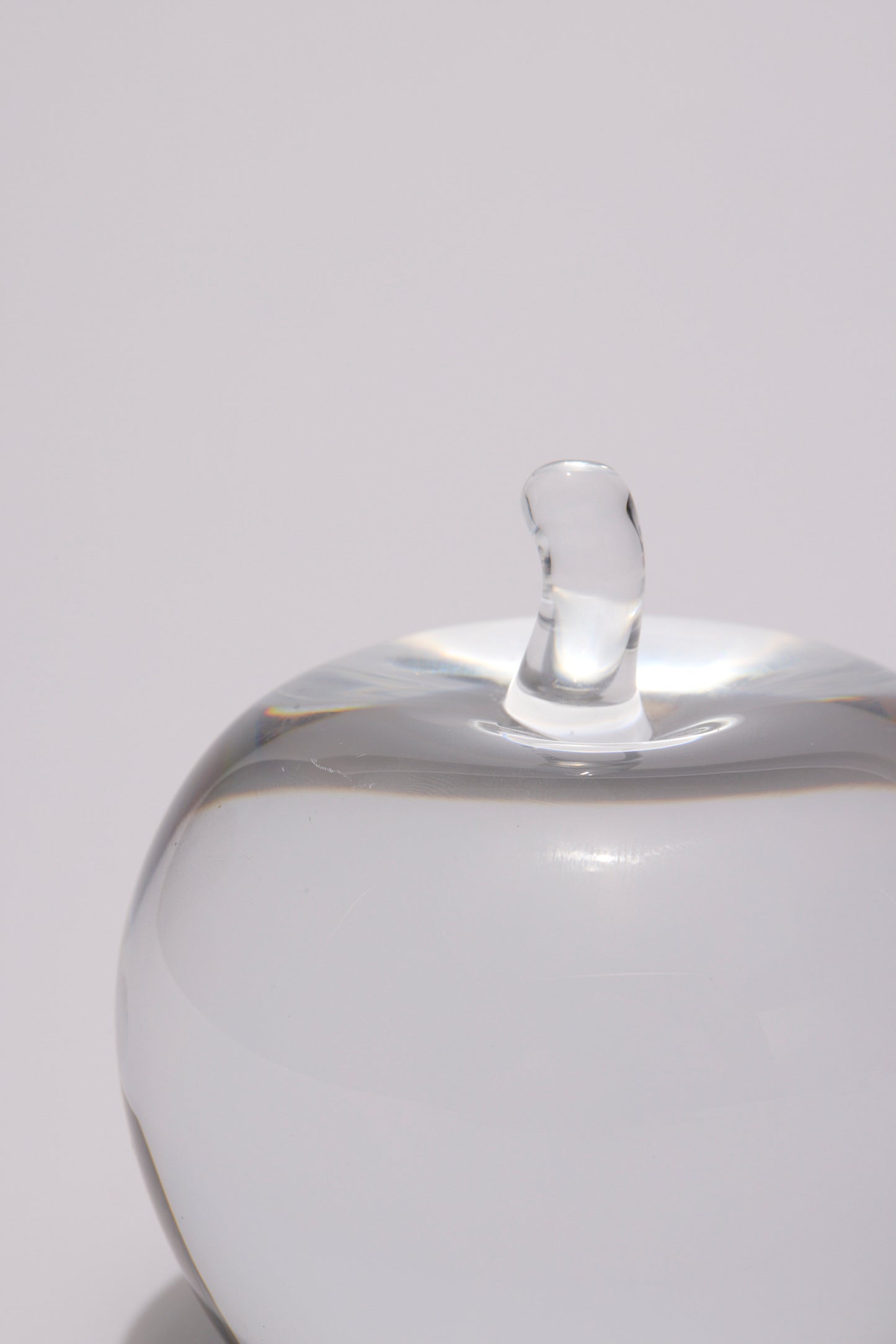 ROYAL KRONA 'RK' | LEAD CRYSTAL PAPERWEIGHT