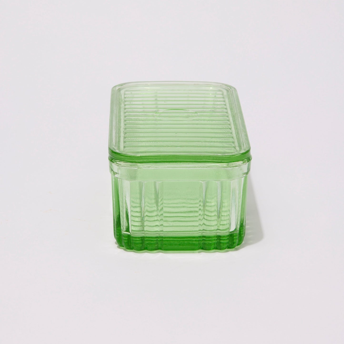 DEPRESSION GLASS | BREAD OR BUTTER BOX
