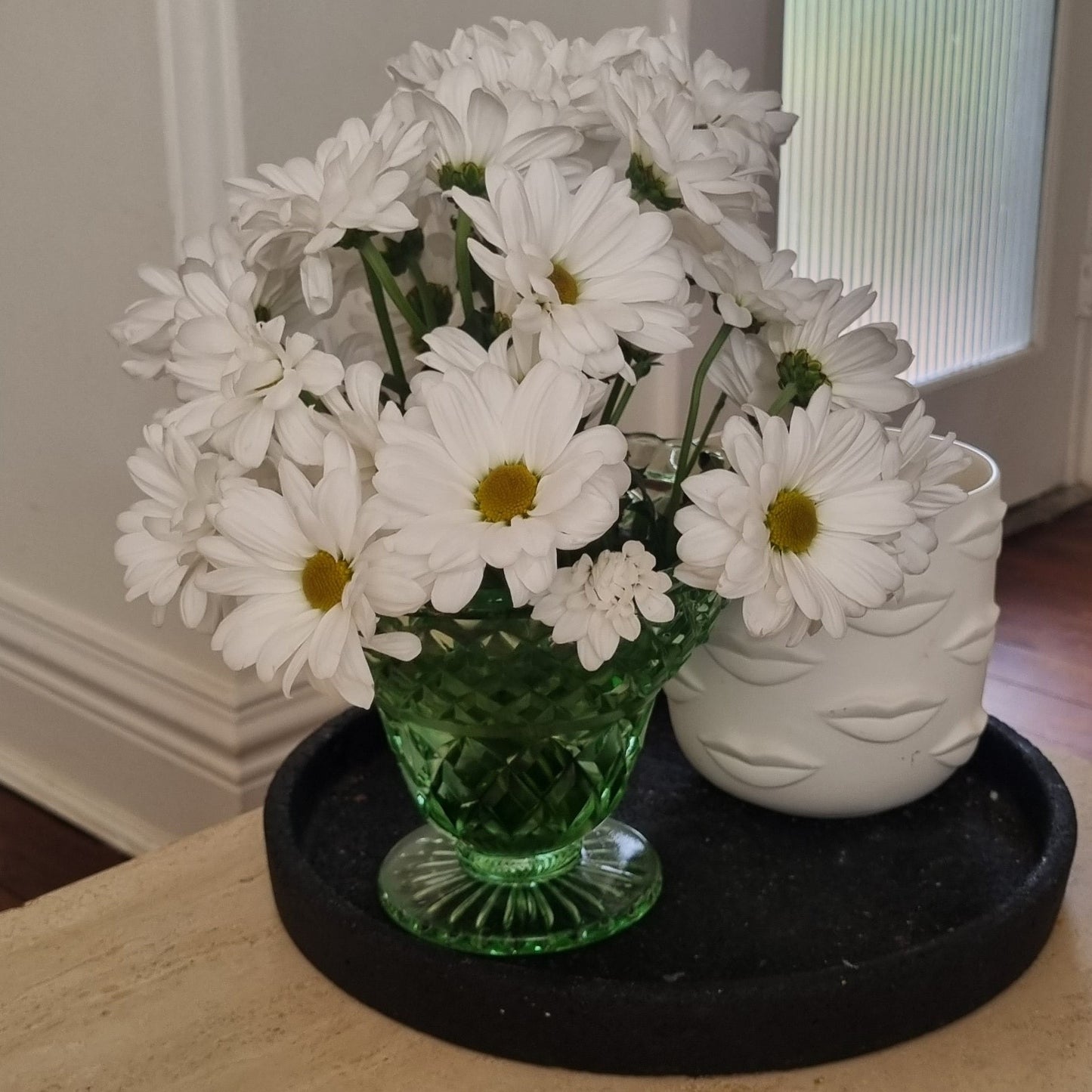 DEPRESSION GLASS | VASE