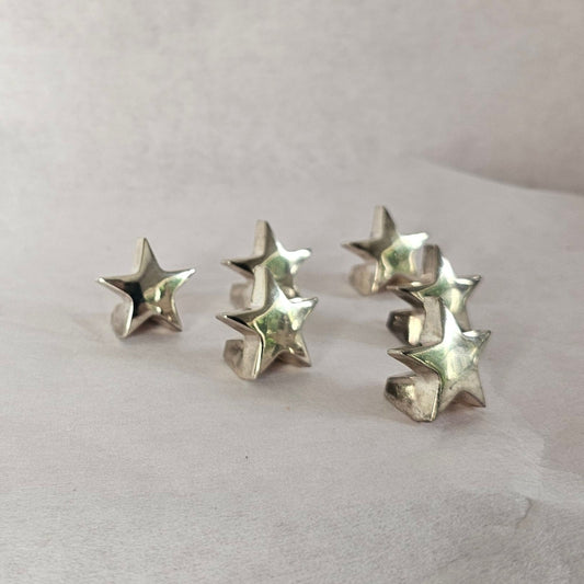 STAR-SHAPED PLACECARD HOLDERS