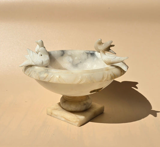 ALABASTER | HANDMADE BIRD BATH