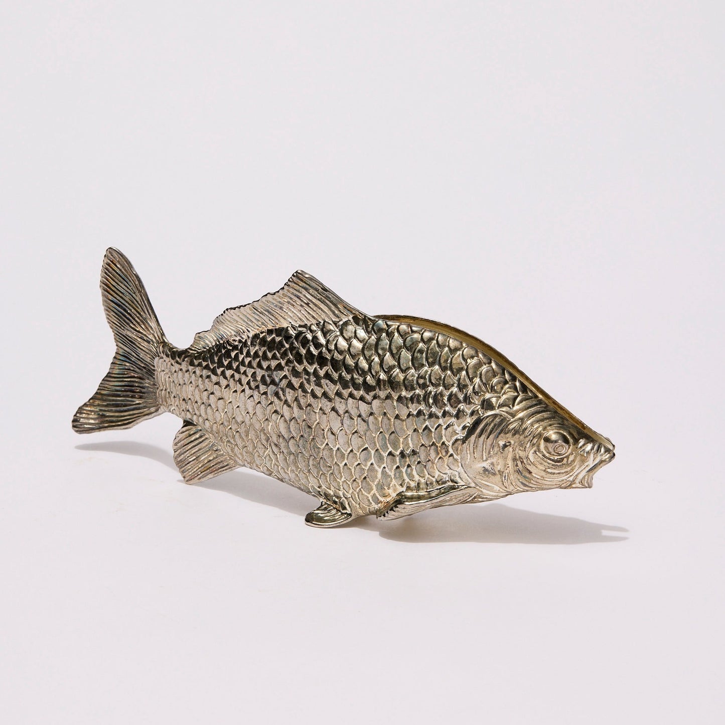 SILVER PLATED FISH | NAPKIN HOLDER