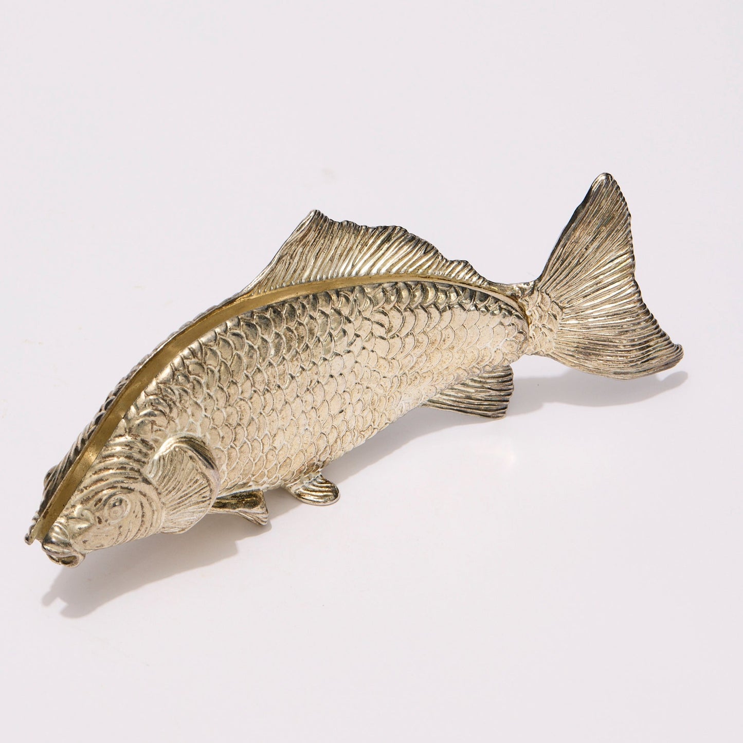 SILVER PLATED FISH | NAPKIN HOLDER