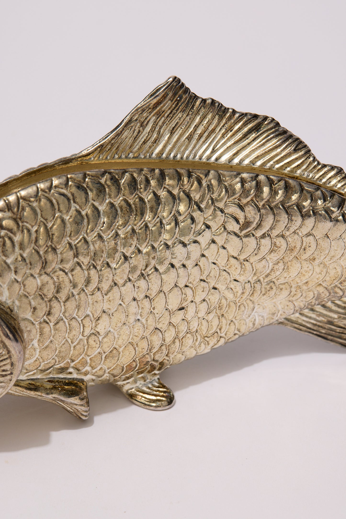 SILVER PLATED FISH | NAPKIN HOLDER