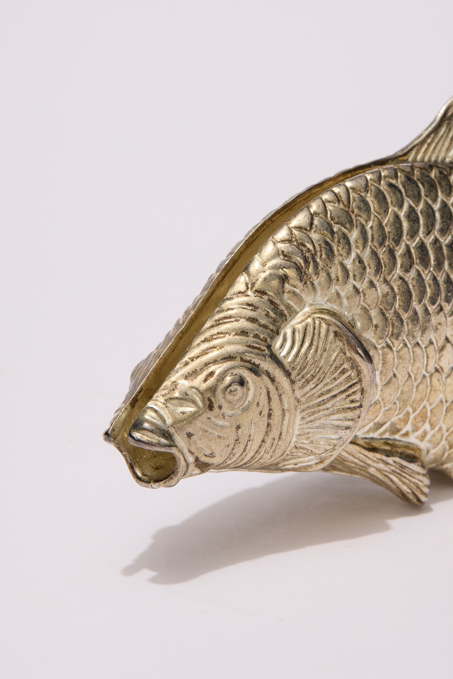 SILVER PLATED FISH | NAPKIN HOLDER