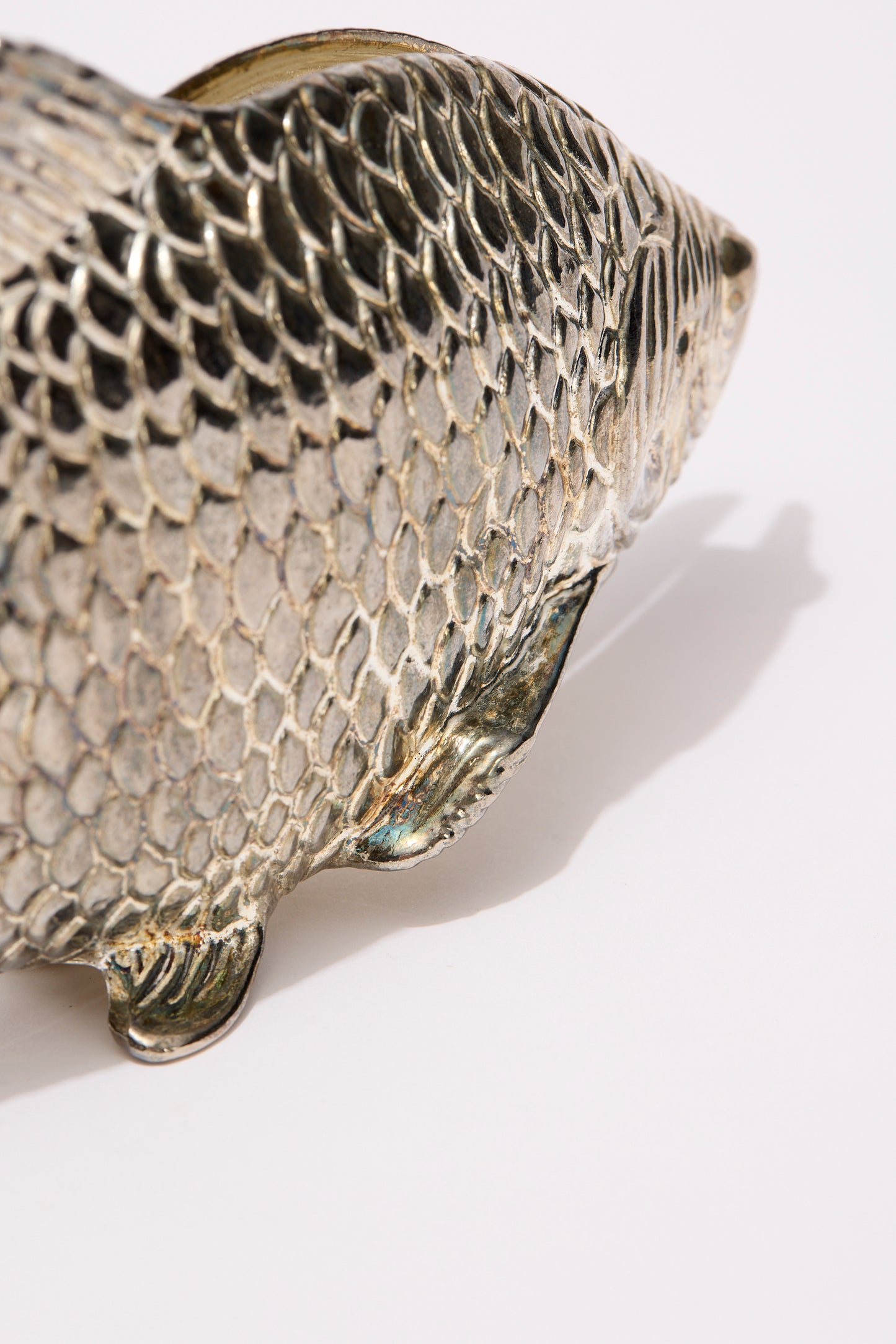 SILVER PLATED FISH | NAPKIN HOLDER