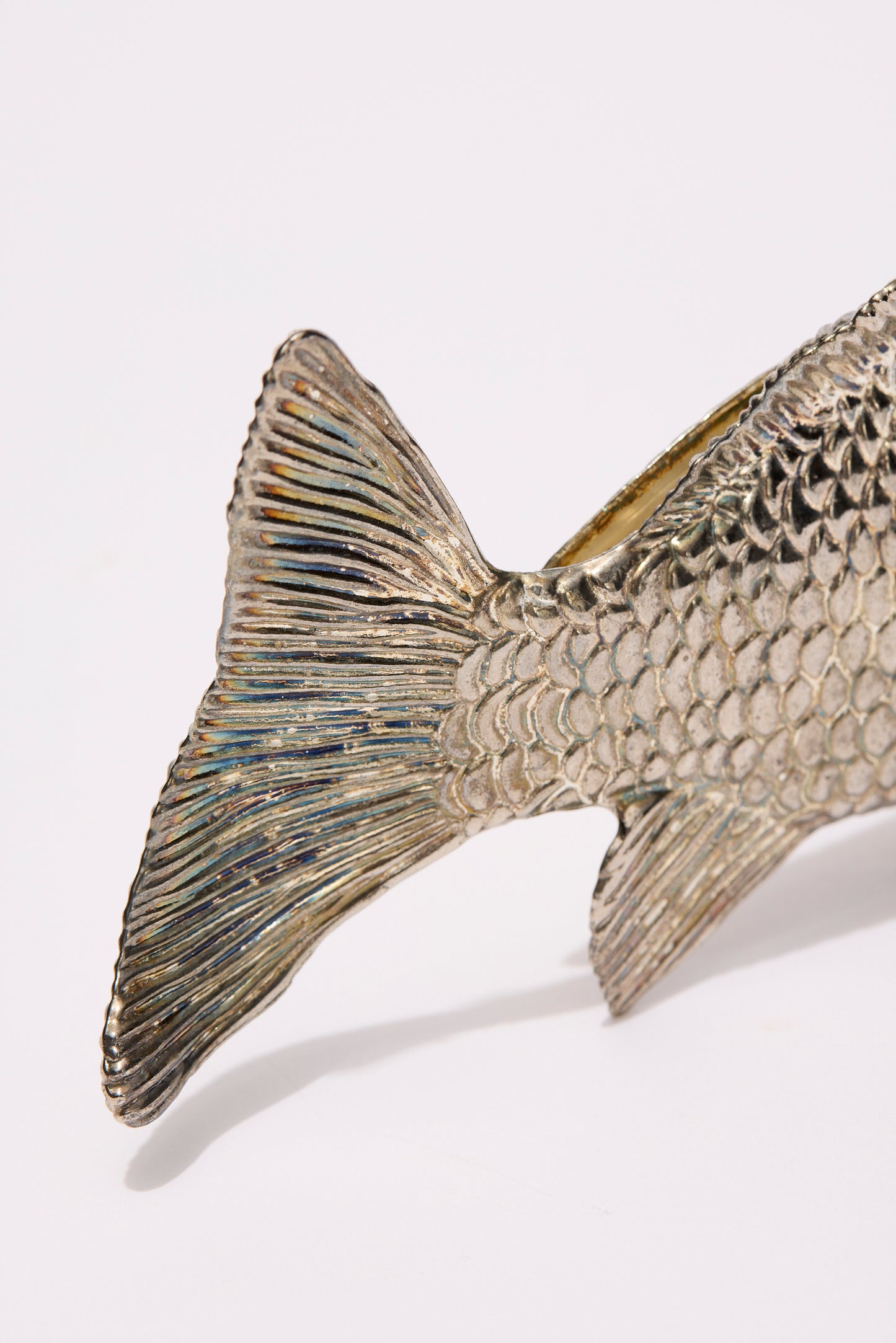 SILVER PLATED FISH | NAPKIN HOLDER