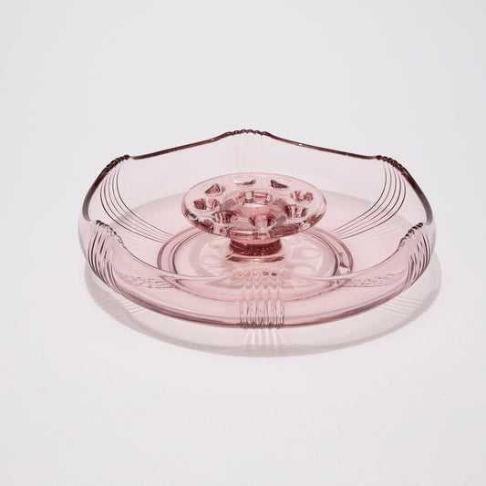 PINK GLASS FLOAT BOWL