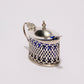 WALKER & HALL | SILVER MUSTARD POT