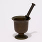 BRASS MORTAR AND PESTLE