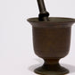 BRASS MORTAR AND PESTLE