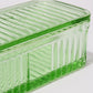 DEPRESSION GLASS | BREAD OR BUTTER BOX