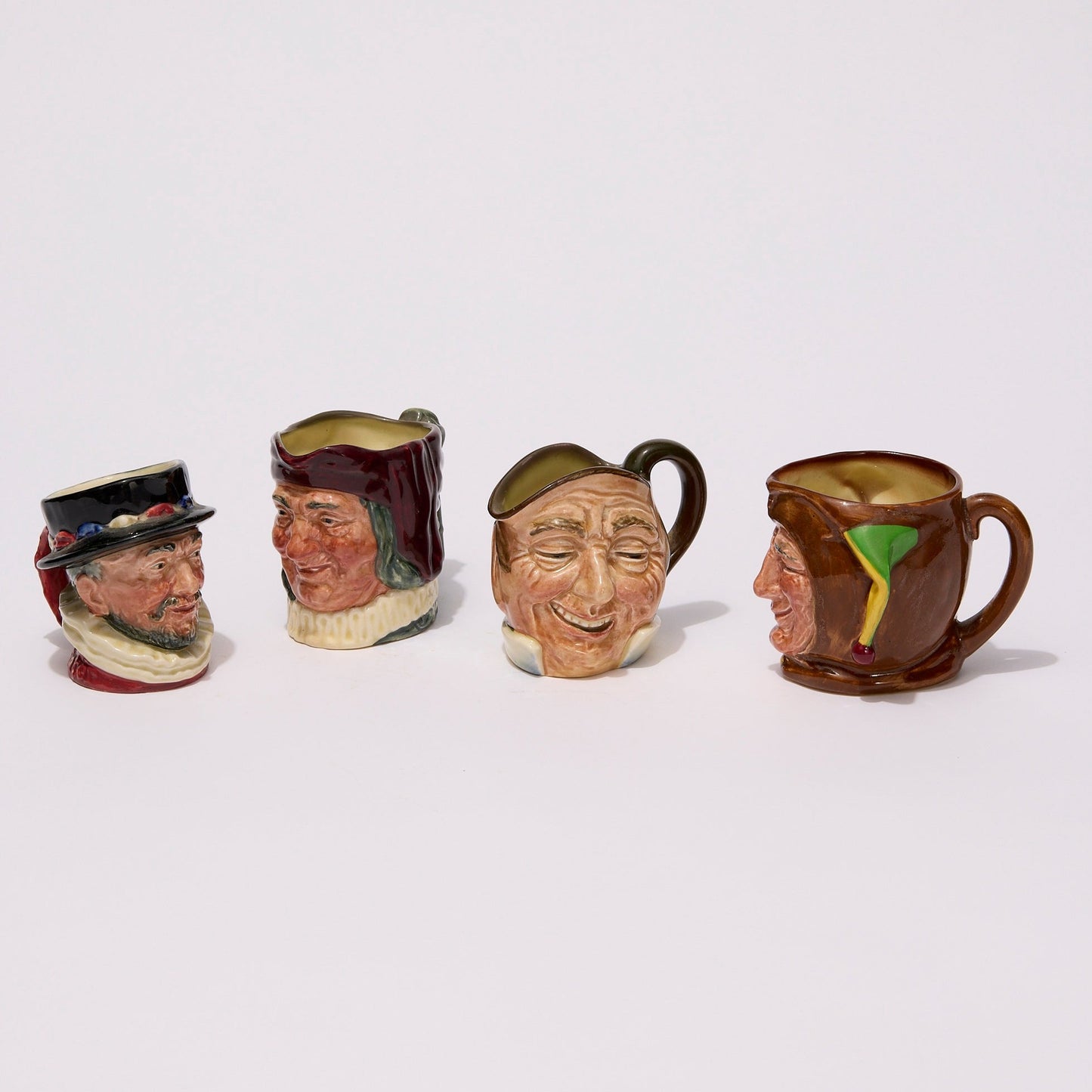 ROYAL DOULTON | CHARACTER JUGS  (set of 4)